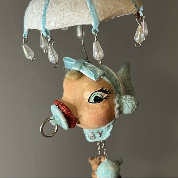 Katherine's Collections baby kissing fish rare ornament. - Picture 7 of 15